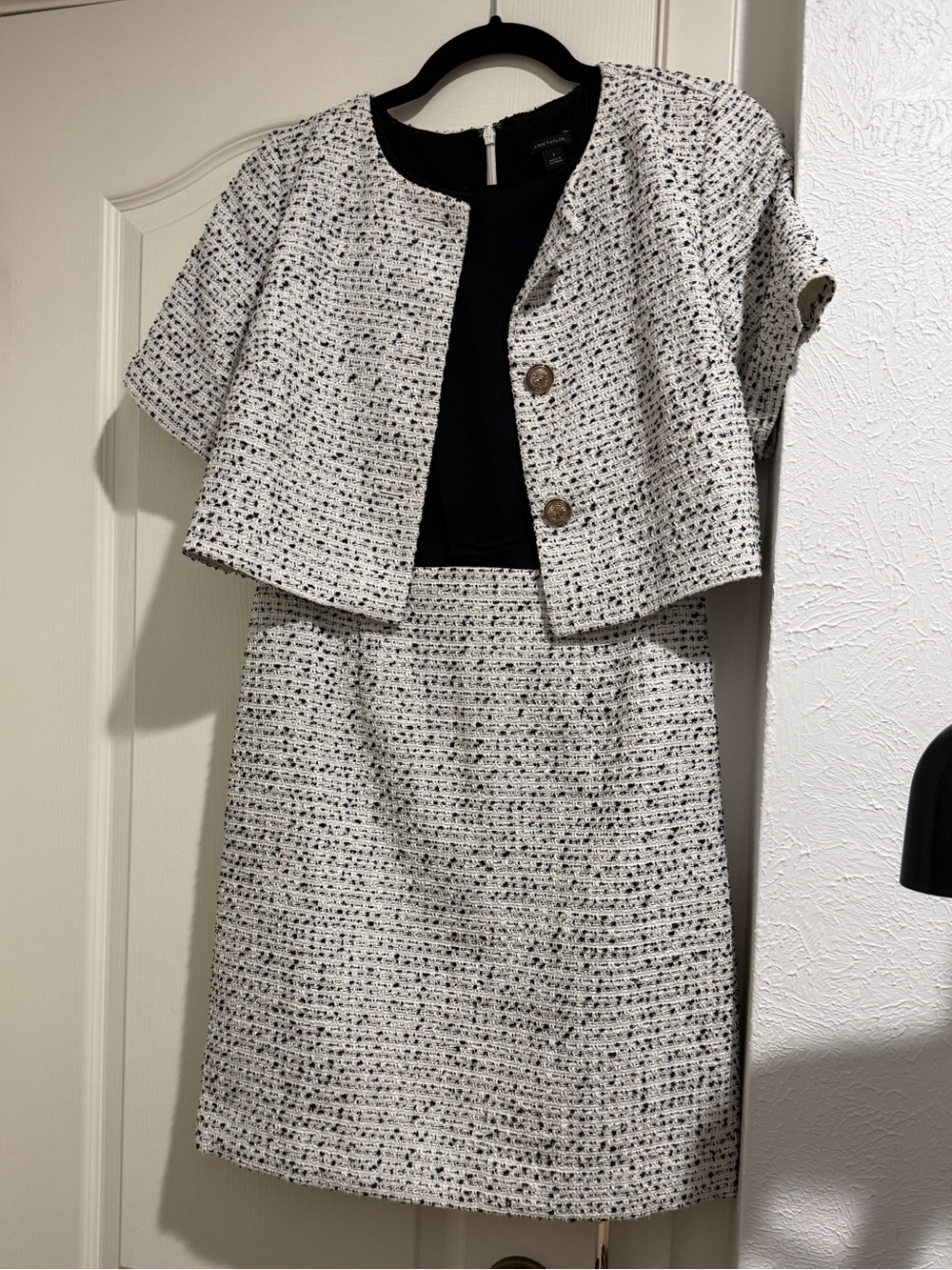 Ann Taylor tweed dress